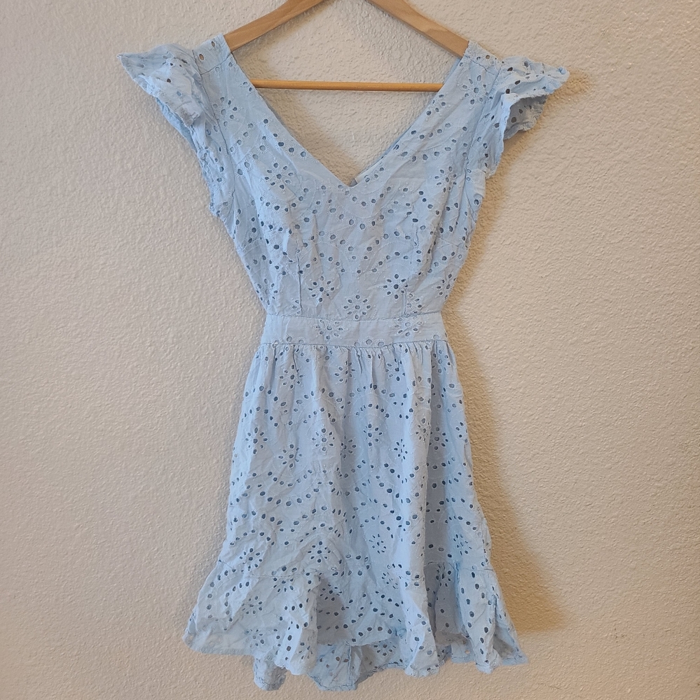 UGC Jessica Simpson Baby Dresses Jessica Simpson Blue Eyelet